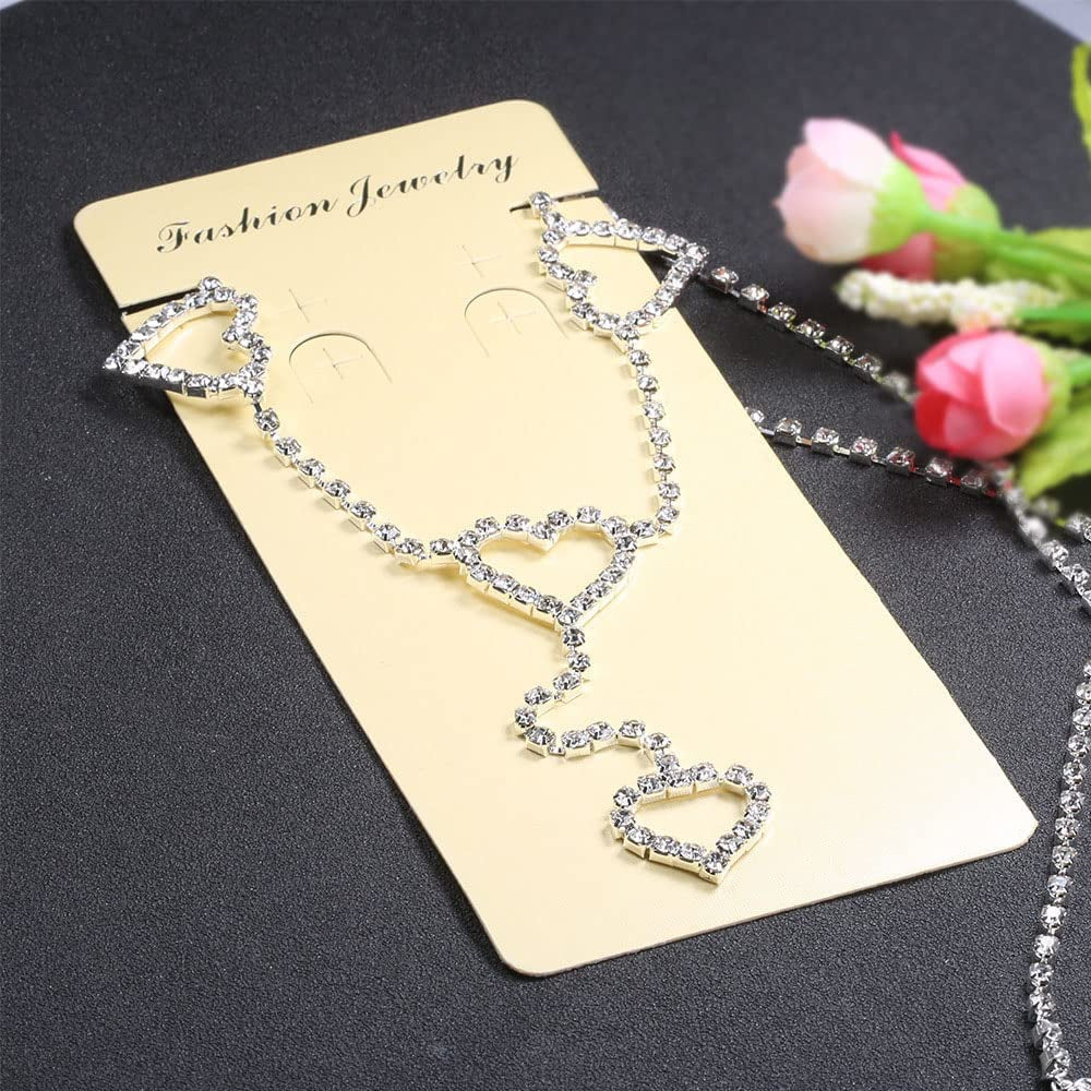Rhinestone Waist Chains Belt Pendant Love Body Chain Heart Waist Body Chain Belly Jewelry for Women and Girls (6542) Apparel & Accessories > Jewelry > Body Jewelry Generic   