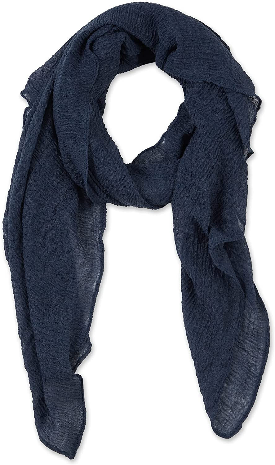 Hadley Wren Women'S Lightweight Summer Insect Shield Scarf Apparel & Accessories > Clothing Accessories > Scarves & Shawls Hadley Wren Classic Navy  