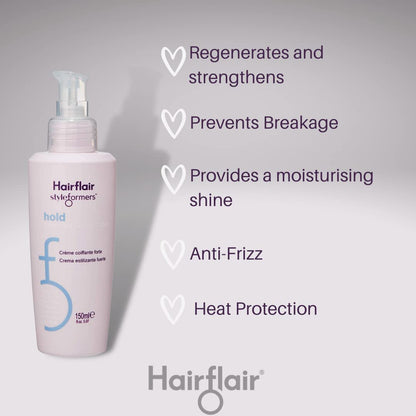 Hold Styleformers Styling Cream by Hair Flair • Defines Curls & Provides a Long-Lasting Hold • Heat Protection (5.07 Fl Oz / 150Ml) Health & Beauty > Personal Care > Hair Care Hair Flair   