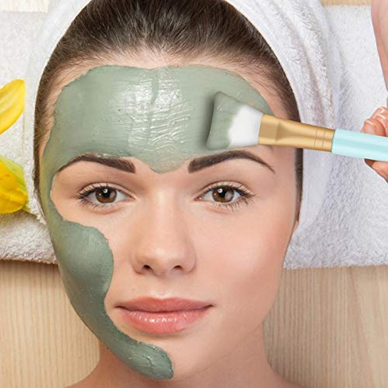 Tbestmax 6 Silicone Face Mask Brushes Facial Mud Applicator Clay Tools and 6 Spa Facial Headband Terry Cloth Health & Beauty > Personal Care > Cosmetics > Cosmetic Tools > Skin Care Tools Tbestmax   