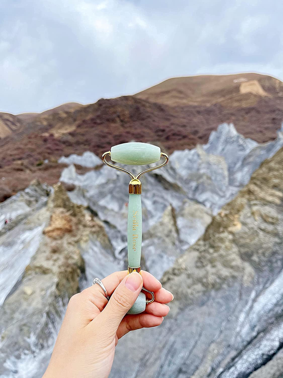 The Best Jade Roller Massaging Facial Roller, Superior and Natural for Facial Toning, Massage, Anti-Ageing, Skin Firming, Face Slimming. Lymphatic Drainage. Authentic & Genuine Beauty Tool Health & Beauty > Personal Care > Cosmetics > Cosmetic Tools > Skin Care Tools Scilla ROSE   
