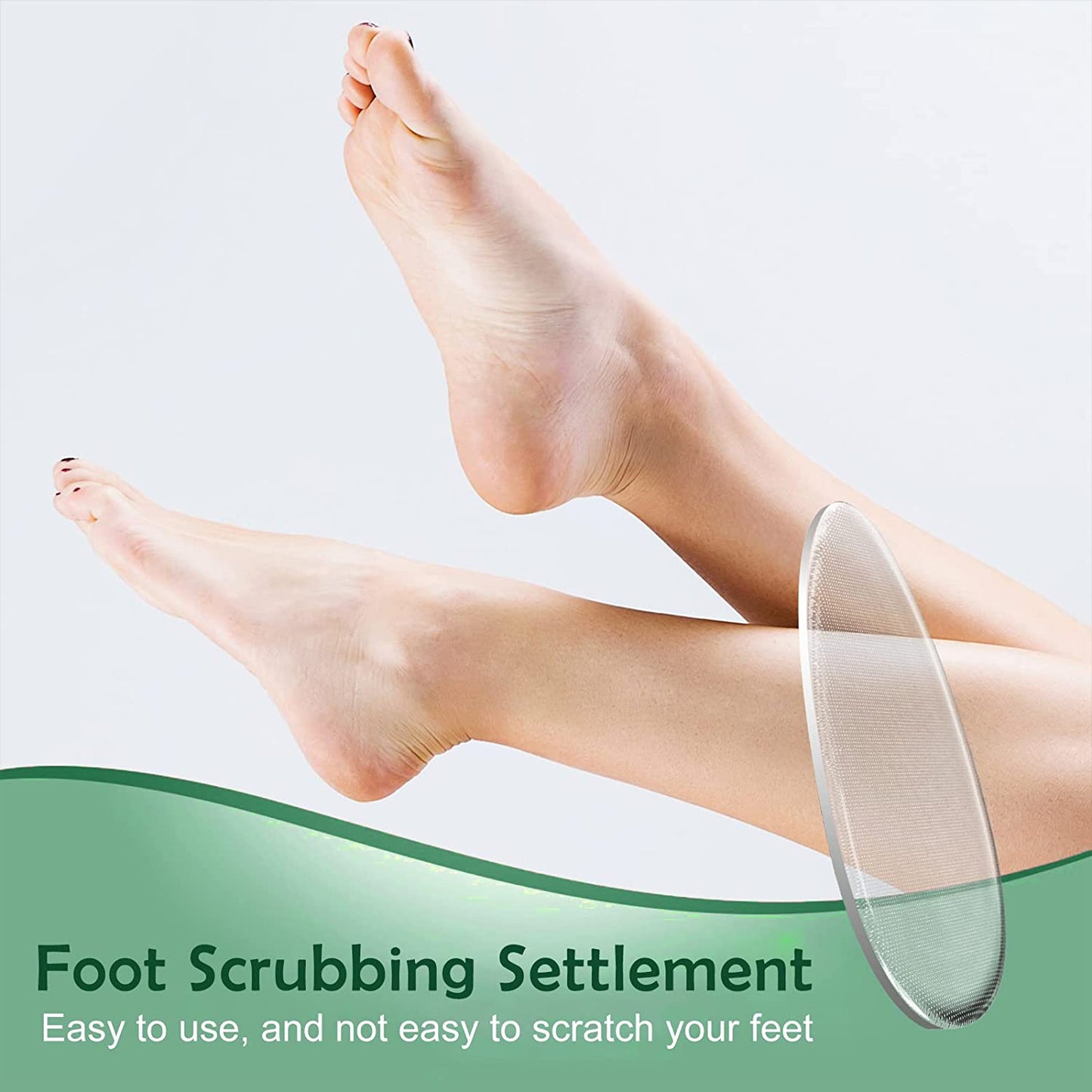 Redflow Glass Foot File,Nano Foot Scrubber Callus Remover, Foot Care Pedicure Tool,Foot File with Nano-Level Grinding Points, Great for Dead Skin Removal, Cracking, Wet and Dry Feet Health & Beauty > Personal Care > Foot Care RedFlow   