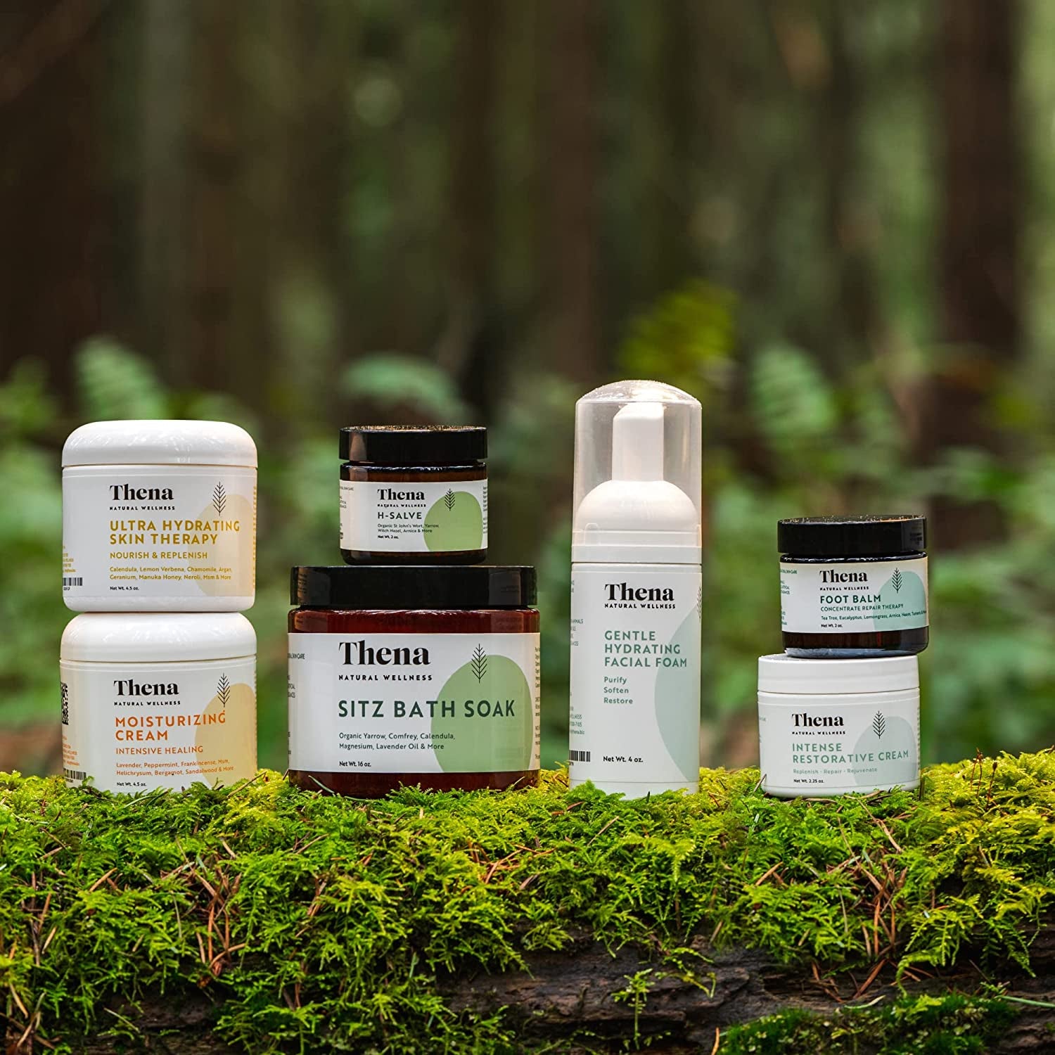 THENA Tree Oil Antifungal Cream Extra Strength Athletes Foot Balm Repair Dry Skin Cracked Feet & Heel Itch Relief Toenail Fungus Treatment Callus Ringworm for Humans Best Natural anti Fungal Foot Care Health & Beauty > Personal Care > Foot Care THENA Natural Wellness   