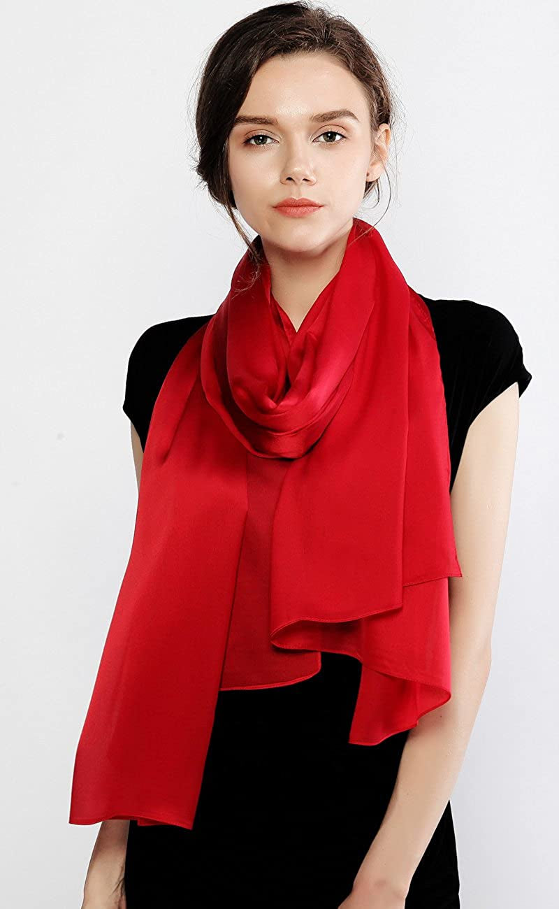 RIIQIICHY Pashmina Shawls Wraps for Women Evening Dresses like Chiffon Silk Scarf for Weddings Apparel & Accessories > Clothing Accessories > Scarves & Shawls RIIQIICHY   