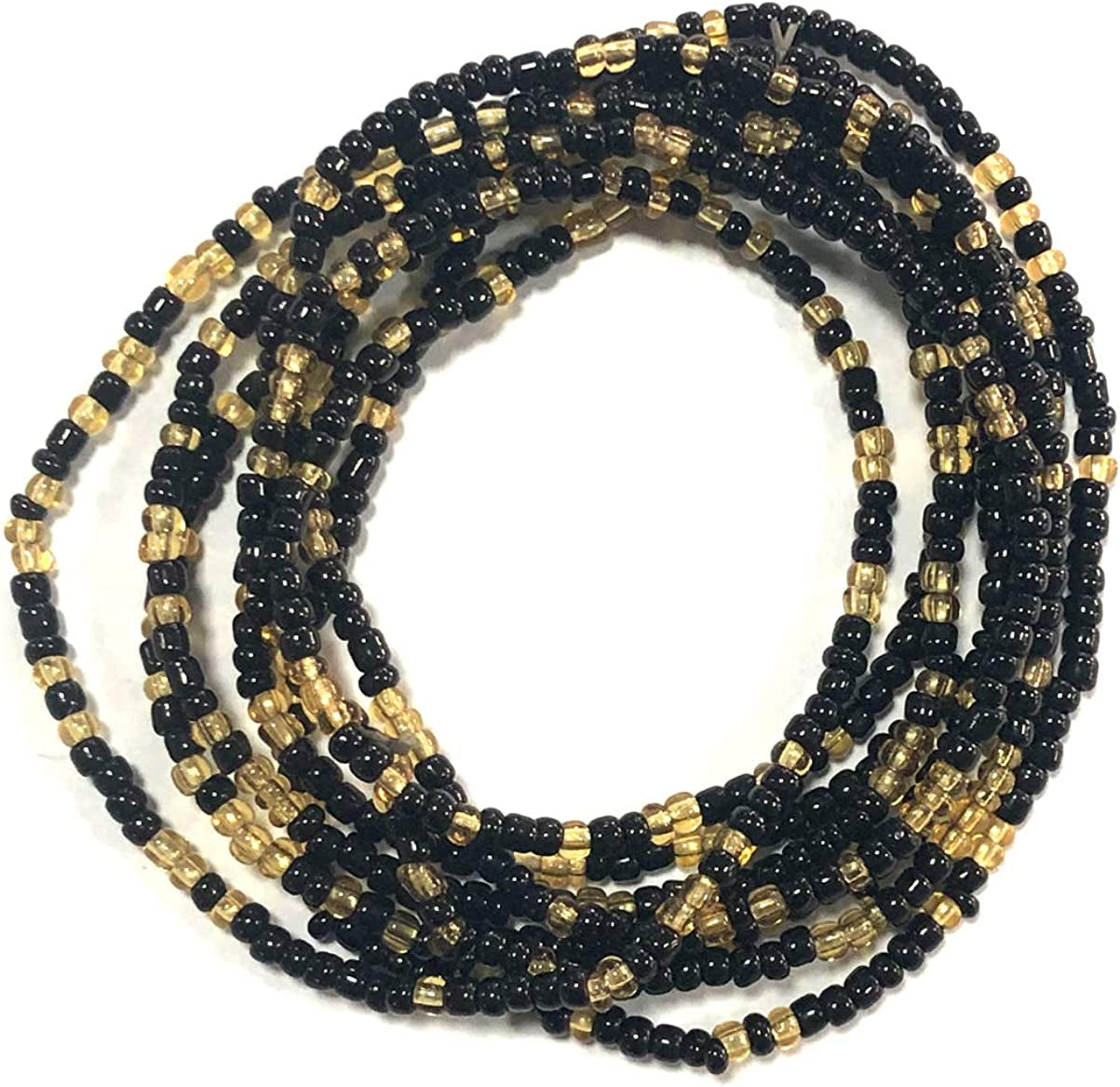Taigood Waist Beads for Women African Waist Bead Body Chain, Beaded Belly Chain Body Jewelry Apparel & Accessories > Jewelry > Body Jewelry Taigood 2 Pieces set 19  