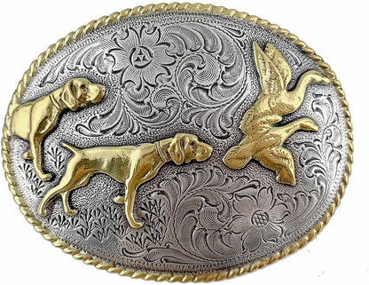 Western Floral Eagle Dogs Birds Star Replacement Belt Buckle Fits 1-1/2"(38Mm) Belt Strap-Multi-Style Options Apparel & Accessories > Clothing Accessories > Belt Buckles Belts.com Type Buckle X1 - H8158 Antique Silver Gold 1-1/2" 