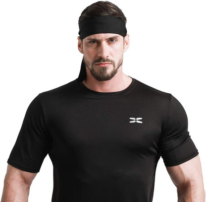 Sports Headband - Head Tie Tennis Tie Hairband - Sweatbands Headbands Wristbands Head Wrap - Ideal for Working Out,Tennis Apparel & Accessories > Clothing Accessories > Bandanas & Headties DEMIL   