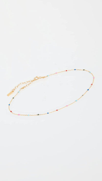 Chan Luu Women'S Multi-Colored Enamel Anklet Apparel & Accessories > Jewelry > Anklets Chan Luu   