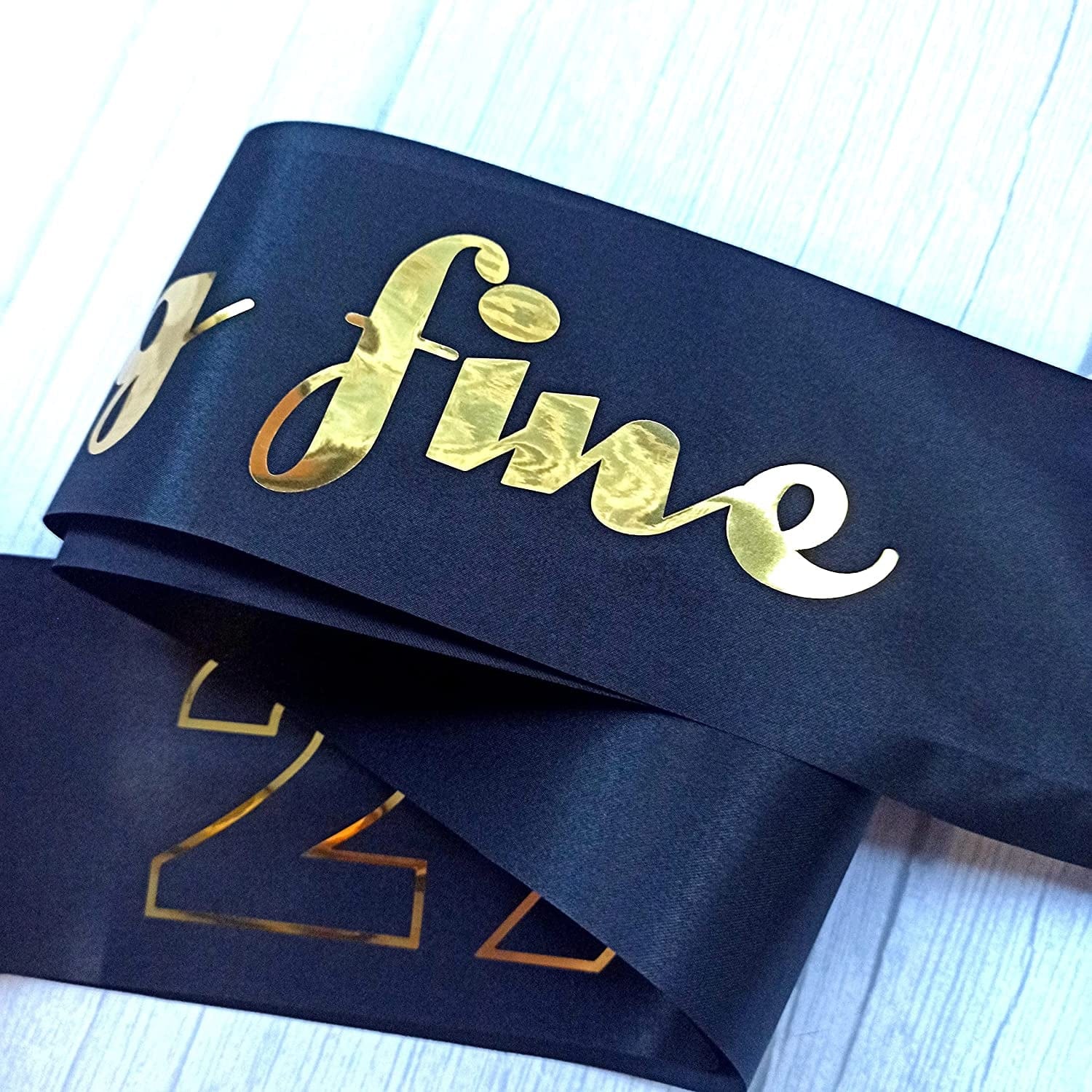 29 and Feeling Fine Birthday Sash, 29Th Golden Birthday Sash Gifts for Women and Men, It'S My 29Th Birthday Black and Gold Sash, 29Th Birthday Decorations and Supplies Apparel & Accessories > Clothing Accessories > Sashes Emma's Outlets   