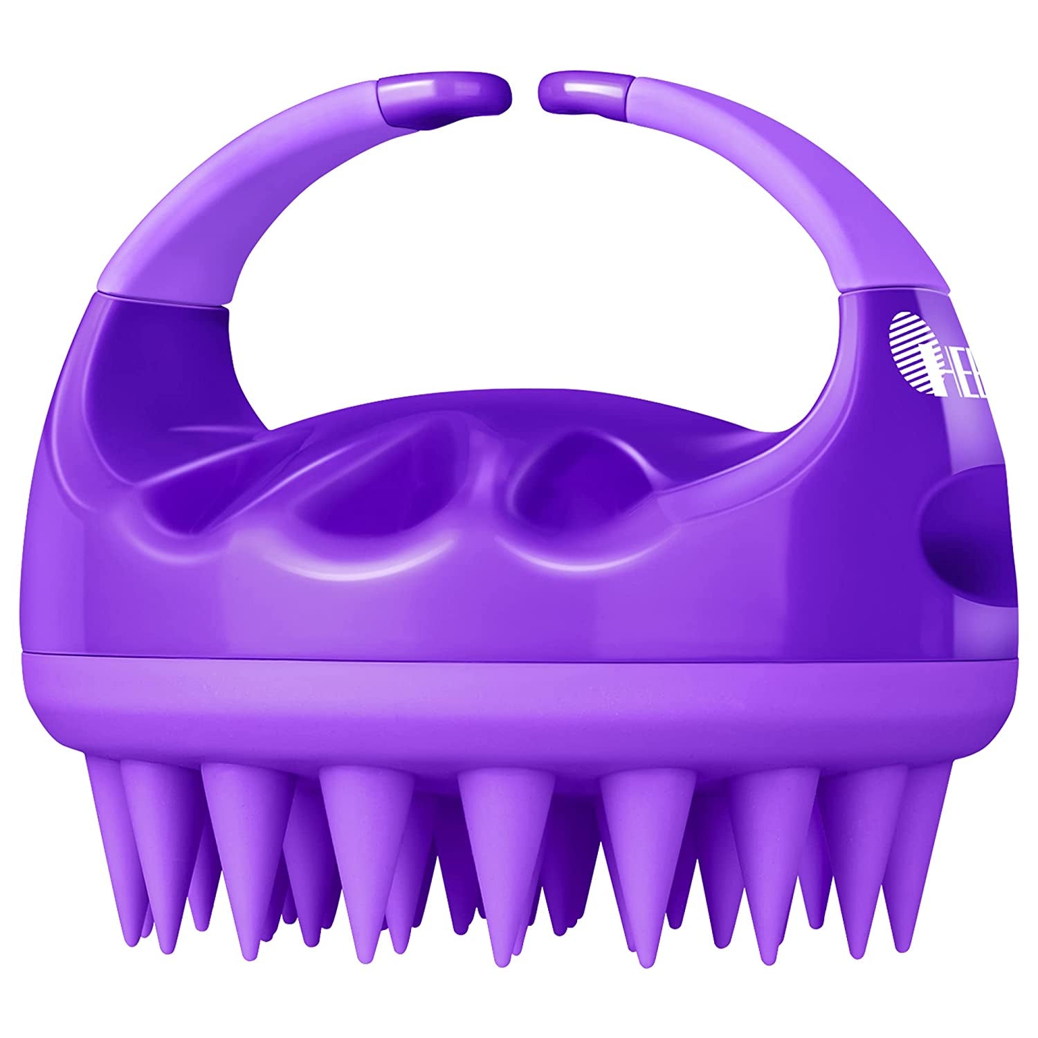 HEETA Hair Shampoo Brush, Upgraded Wet & Dry Hair Scalp Massager with Soft Silicone, Scalp Exfoliator for Remove Dandruff, Scalp Scrubber Hair Care Tools for Women, Men, Pets (Pink) Health & Beauty > Personal Care > Hair Care HEETA Purple  