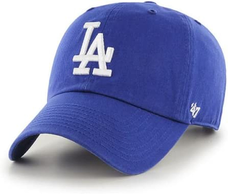 Los Angeles Dodgers Cleanup Adjustable Hat by '47 Brand Apparel & Accessories > Clothing Accessories > Hats '47   