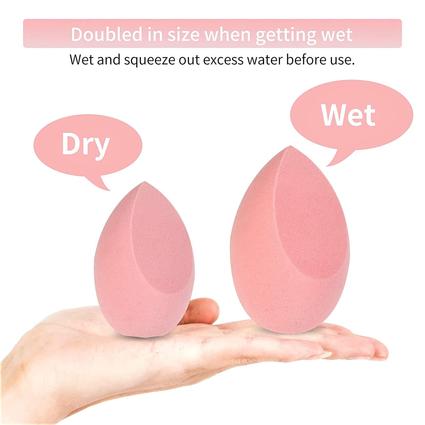 Charm Arbre Makeup Blender Sponge Set,Cosmetics Tool,Multi-Functional Beauty Blender for Powder, Liquid and Cream, Blending Applicators for Foundations,Light Red and Beige 4Pcs Set. Health & Beauty > Personal Care > Cosmetics > Cosmetic Tools > Makeup Tools Charm Arbre   