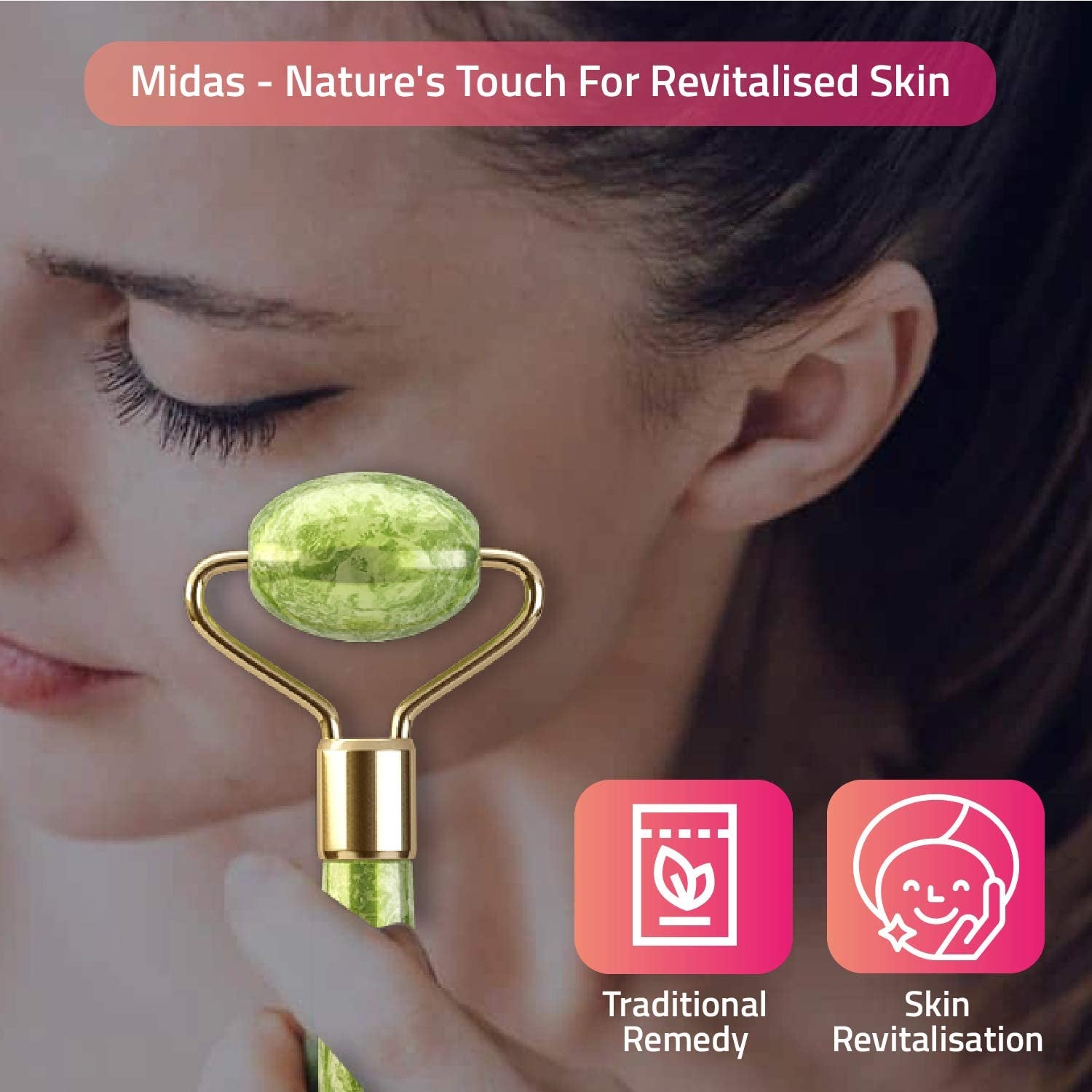 Cytari Chi Jade Rolling Kit 100% Natural Jade Roller | anti Aging Massage and Lymph Drainage Tool for , Eye, Neck, Body |Wrinkles, and Fine Lines Health & Beauty > Personal Care > Cosmetics > Cosmetic Tools > Skin Care Tools Cytari   