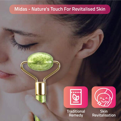 Cytari Chi Jade Rolling Kit 100% Natural Jade Roller | anti Aging Massage and Lymph Drainage Tool for , Eye, Neck, Body |Wrinkles, and Fine Lines Health & Beauty > Personal Care > Cosmetics > Cosmetic Tools > Skin Care Tools Cytari   