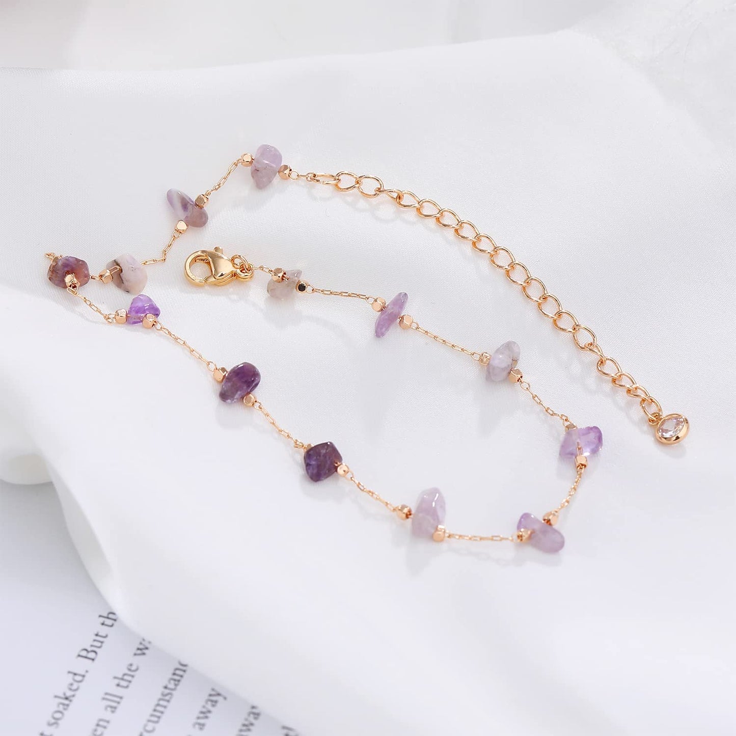 FUNEIA Gold Ankle Bracelets for Women 14K Gold Plated Anklet for Women Daisy Moon Star Evil Eye Anklet Boho Beach Foot Chain Adjustable Dainty Foot Jewelry Apparel & Accessories > Jewelry > Anklets FUNEIA   