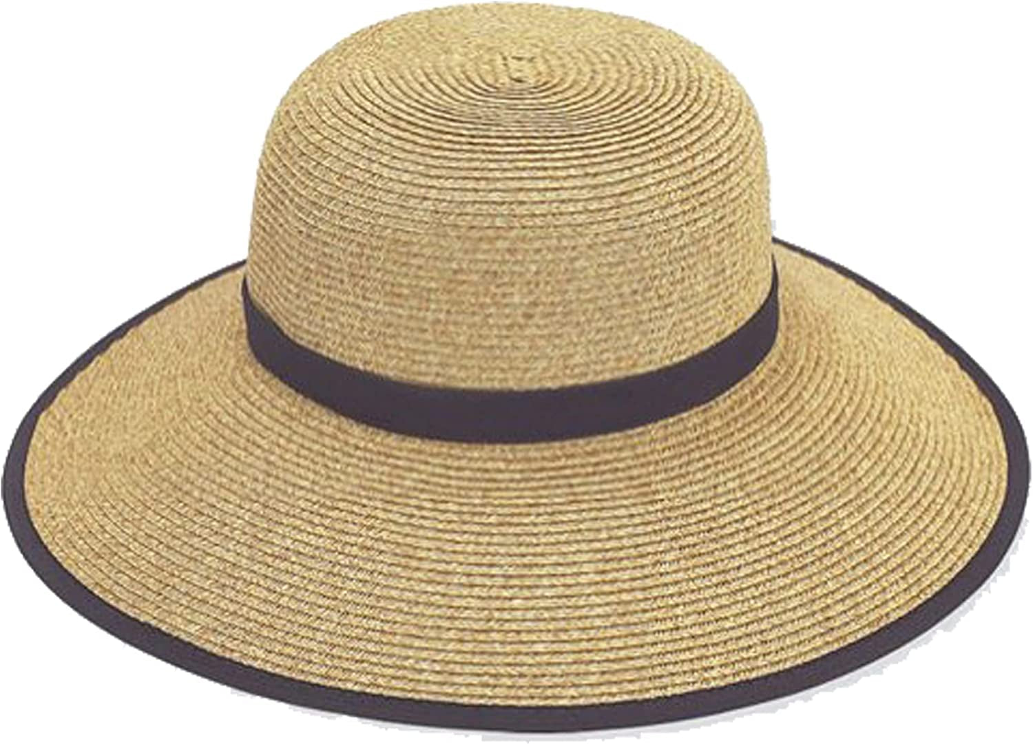 Sun 'N' Sand Women'S French Laundry Sun Hat - UPF 50+ - Backless, Foldable, and Packable 4” Brim Hat - One Size Apparel & Accessories > Clothing Accessories > Headwear Sun 'N' Sand Brown  