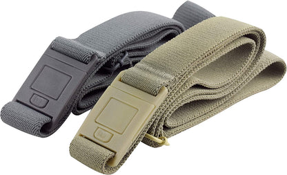 Beltaway-The Square Adjustable No Show Flat Buckle Belt Comfortably Holds Your Pants Up Apparel & Accessories > Clothing Accessories > Belt Buckles BELTAWAY Gray/Sand One Size (0-14) 