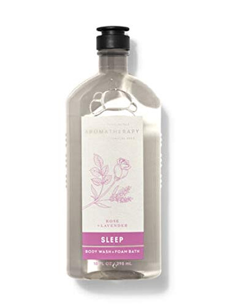 Bath and Body Works Aromatherapy NEW ROSE LAVENDER Deluxe Gift Set - Body Wash Foam Bath - Pillow and Body Mist - Moisturizing Body Wash & Body Cream - Full Size Health & Beauty > Personal Care > Cosmetics > Bath & Body Bath & Body Works   