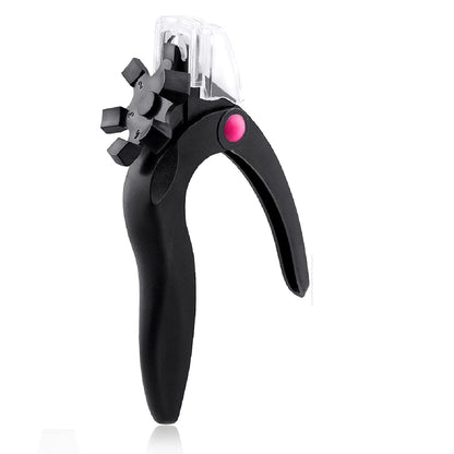 Professional Acrylic False Nail Clippers for Acrylic Nails, Rainbow Nail Tip Cutter Nail Manicure Tool for Salon Home Nail Art Health & Beauty > Personal Care > Cosmetics > Cosmetic Tools > Nail Tools SUMAJU Black Adjustable  
