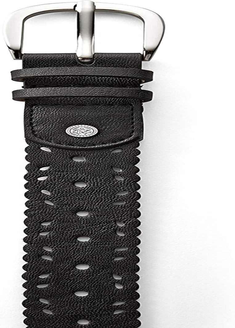 Relic by Fossil Women'S Scallop Edge Perforated PVC Belt Apparel & Accessories > Clothing Accessories > Belts Relic Womens Accessories   