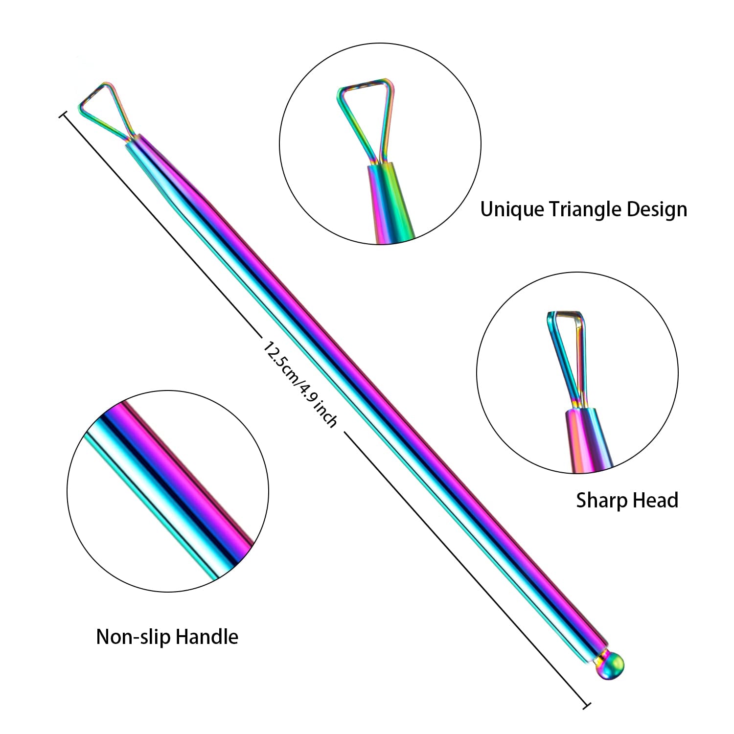 Professional Cuticle Remover Cuticle Nipper with Cuticle Pusher Cutter Stainless Steel Cuticle Trimmer Clipper Nail Gel Remover Manicure Tools for Fingernails and Toenails Health & Beauty > Personal Care > Cosmetics > Cosmetic Tools > Nail Tools Bememo   