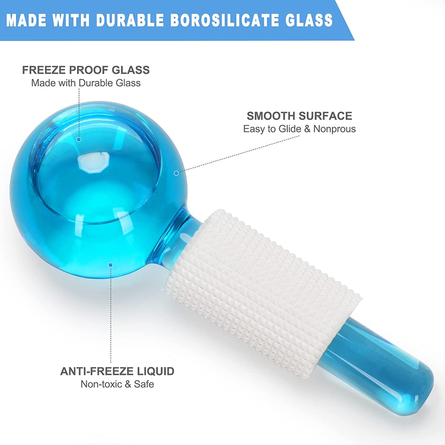 Cold Globes for Facials, Facial Tools Skin Care Tools, Ice Face Roller Massager Health & Beauty > Personal Care > Cosmetics > Cosmetic Tools > Skin Care Tools LKSDJGOH   