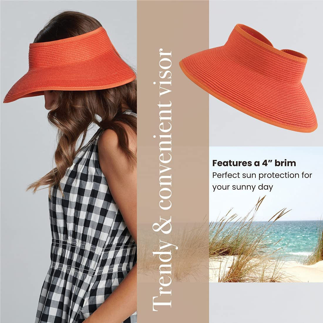 San Diego Hat Company Women'S UBV002OSORG, Orange, One Size Apparel & Accessories > Clothing Accessories > Hats San Diego Hat Co.   