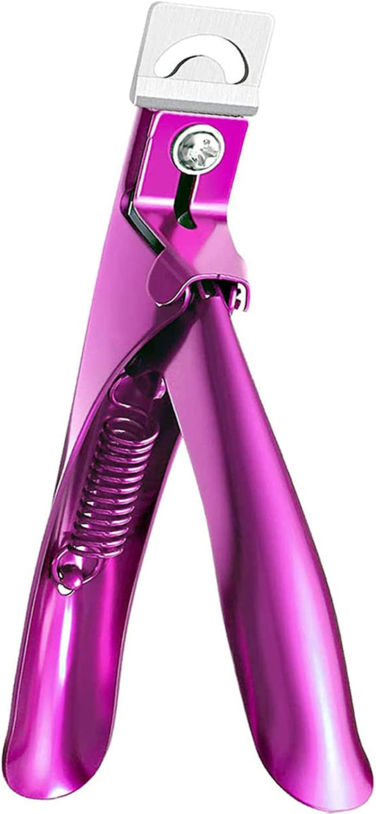 Melodysusie Acrylic Nail Clippers, Professional Nail Clippers Cutters for Acrylic Nails Fake Nail Tips, Adjustable Stainless Nail Trimmer, Manicure Tool for Salon Home Nail Art, Purple Health & Beauty > Personal Care > Cosmetics > Cosmetic Tools > Nail Tools MelodySusie E-purple  