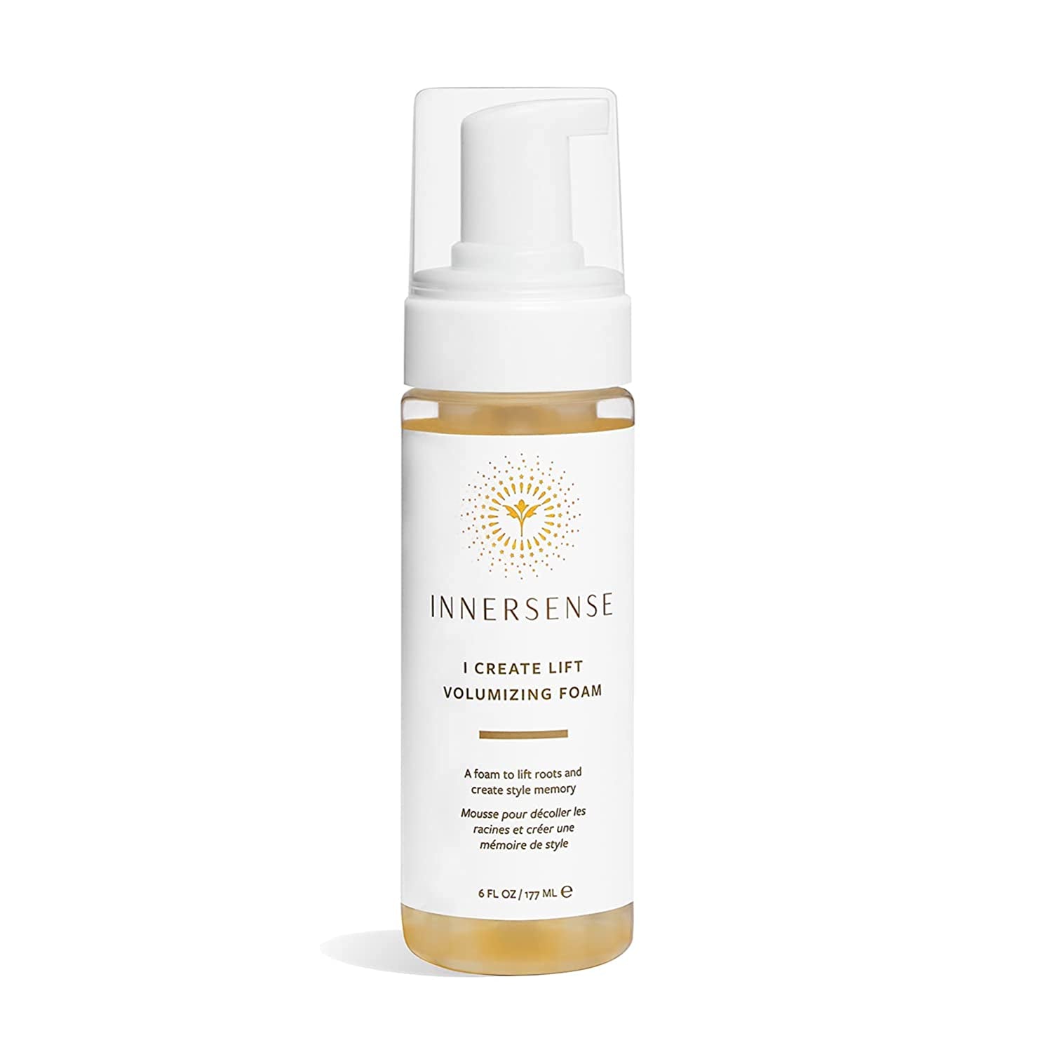 Innersense - Organic I Create Lift Hair Volumizing Foam | Clean, Non-Toxic Haircare (6 Oz) Health & Beauty > Personal Care > Hair Care INNERSENSE 6 Ounce (Pack of 1)  