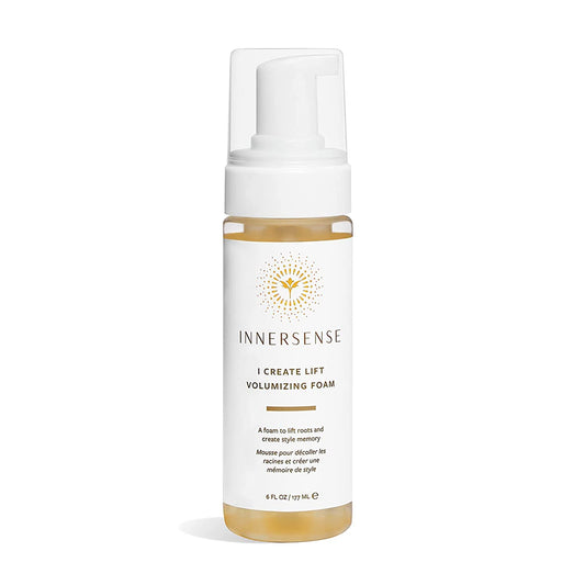 Innersense - Organic I Create Lift Hair Volumizing Foam | Clean, Non-Toxic Haircare (6 Oz) Health & Beauty > Personal Care > Hair Care INNERSENSE 6 Ounce (Pack of 1)  