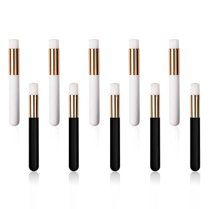 Lash Shampoo Brushes, 10 Pieces Eyelash Extension Cleansing Brush Peel off Blackhead Remover Tool Facial Cleansing Brushes Nose Pore Deep Cleaning Brush Cosmetic Lash Cleanser Brush (White,Pink) Health & Beauty > Personal Care > Cosmetics > Cosmetic Tools > Makeup Tools LOPURO White,black  