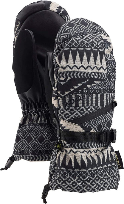 Burton Gore-Tex Mittens Womens Apparel & Accessories > Clothing Accessories > Gloves & Mittens Burton Snowboards Pelican Freya Weave Medium 