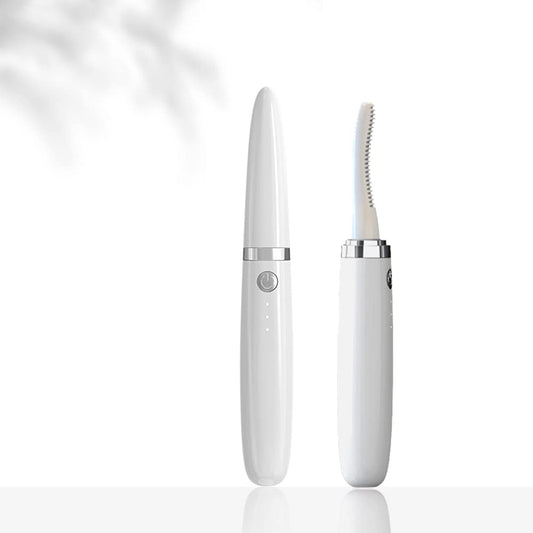 Heated Eyelash Curler with 3 Temperature Setting Natural Long-Lasting Waterprooft and Rechargeable Eye Beauty Makeup Tools for Women&Girl (White) Health & Beauty > Personal Care > Cosmetics > Cosmetic Tools > Makeup Tools Spmmmner   