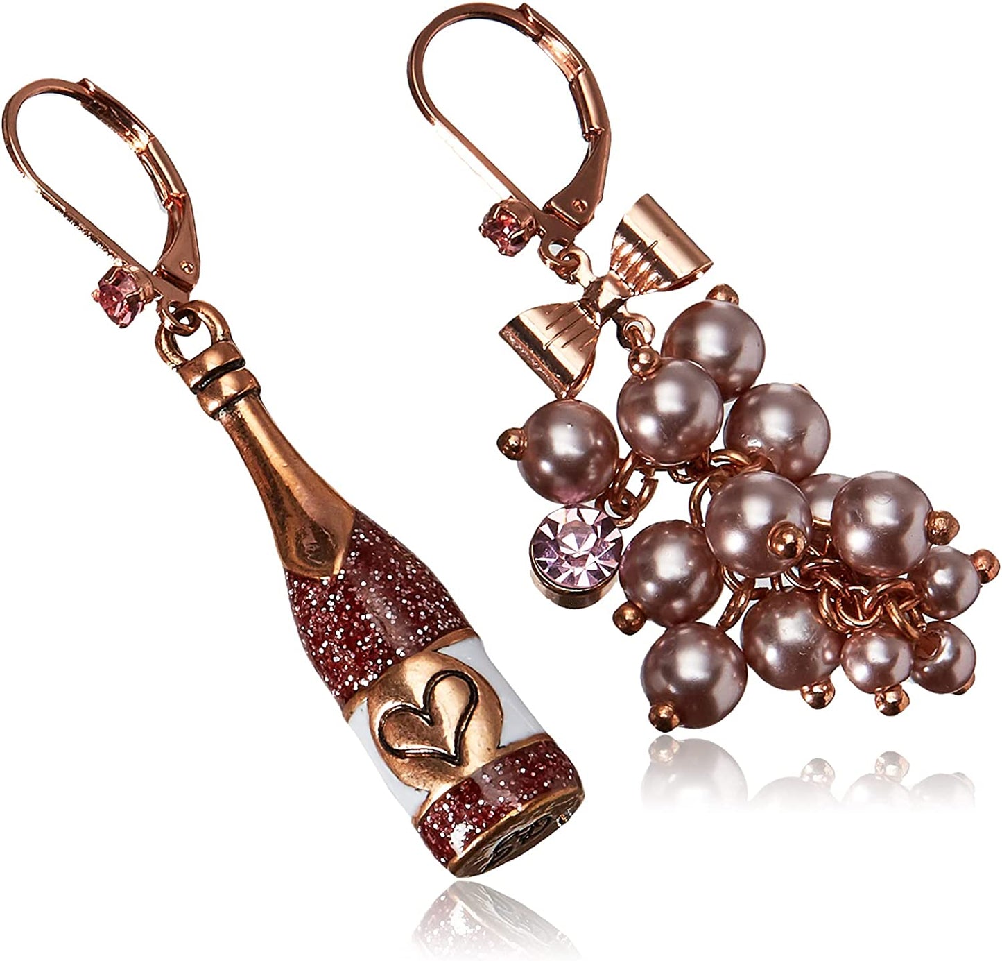 Betsey Johnson Non-Matching Flower Earrings Apparel & Accessories > Jewelry > Earrings Betsey Johnson   