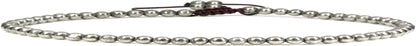 Keleny Natural Gemstone 4Mm round Bead Charm Stretch Anklet for Women Brown Rope Adjustable 8.6-11 Inch Apparel & Accessories > Jewelry > Anklets Kelenystones Yellow Iron Pyrite  