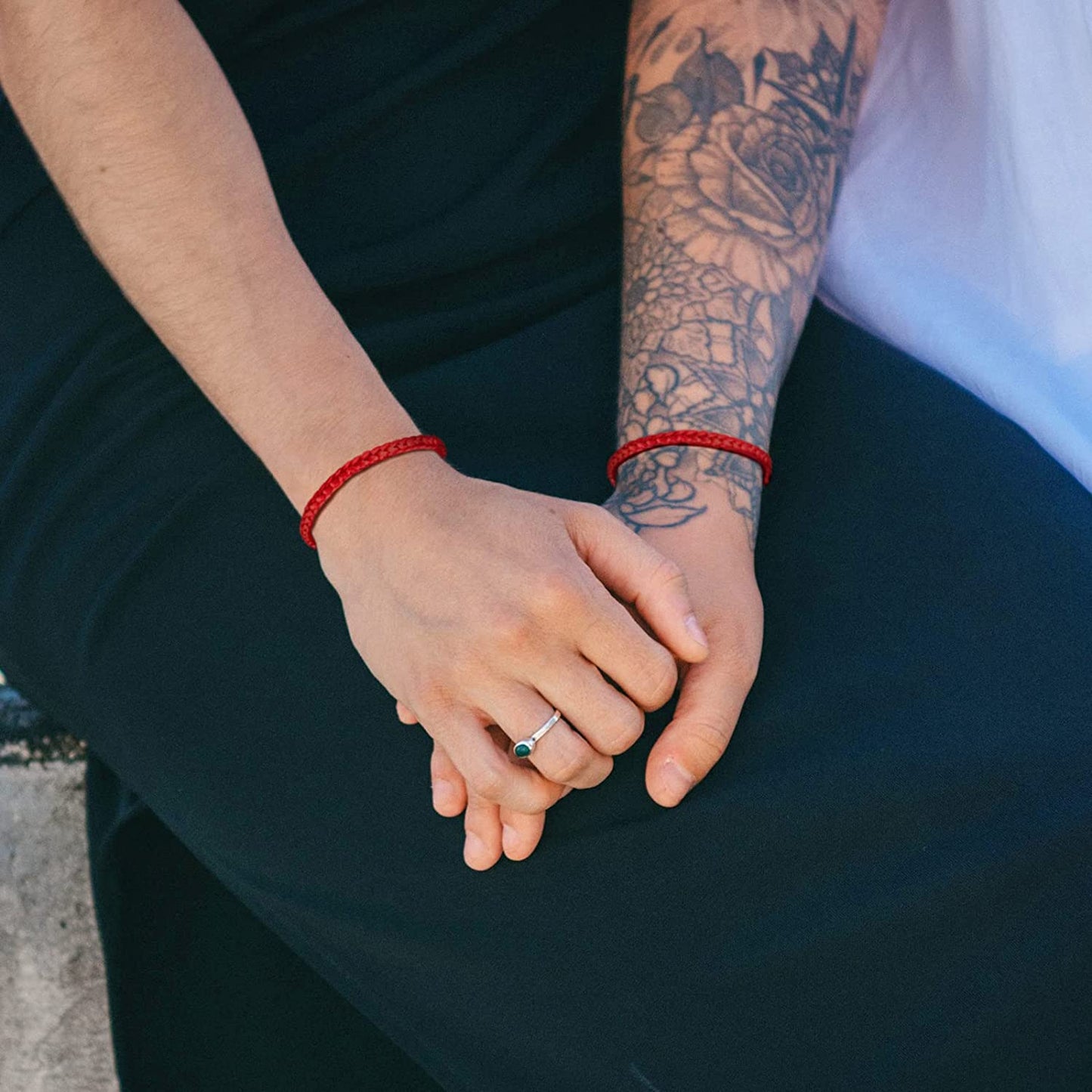 DESIMTION Red String of Fate Good Luck Protection Couples Bracelets for Boyfriend and Girlfriend Him and Her Long Distance Relationships Gifts Apparel & Accessories > Jewelry > Bracelets DESIMTION   