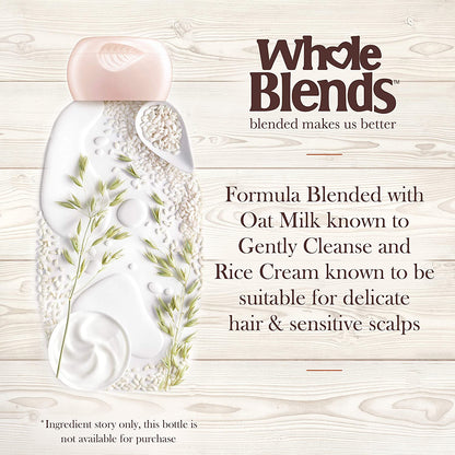 Garnier Hair Care Whole Blends Oat Delicacy, Moisturizing Shampoo, Conditioner, and Detangler with Oat Milk and Rice Cream Extracts, for Fine Hair and Sensitive Scalps, Paraben Free, 1 Kit Health & Beauty > Personal Care > Hair Care Garnier   