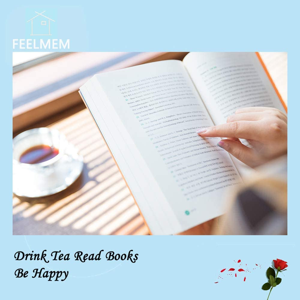FEELMEM Tea Lovers Gift Drink Tea Read Books Keychain Tea Party Gift Literature Book Lovers Jewelry Gift Apparel & Accessories > Jewelry > Bracelets FEELMEM   