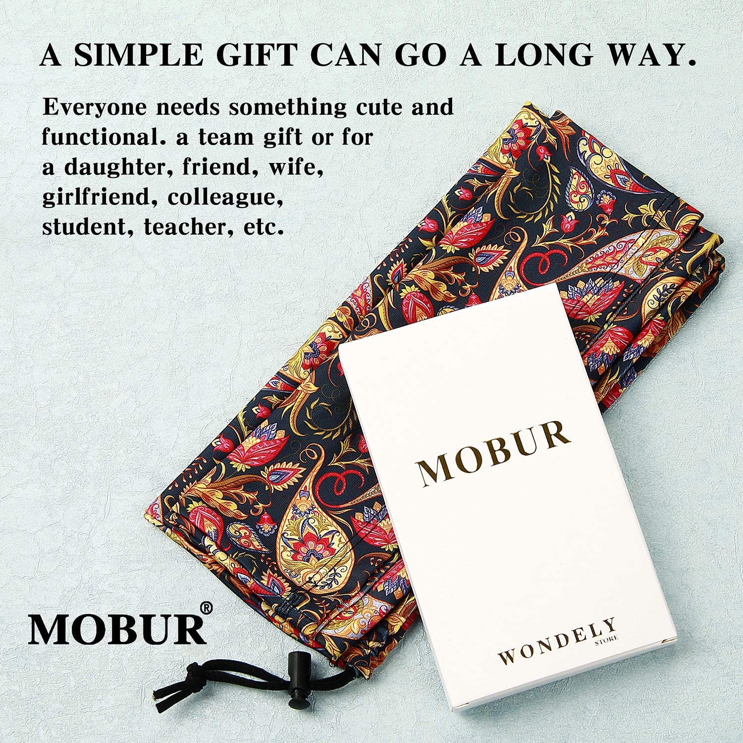MOBUR Neck Gaiter Face Scarf Mask Bandana Dust Face Mask Headband with Adjustable Tie behind Head Straps Apparel & Accessories > Clothing Accessories > Bandanas & Headties MOBUR   