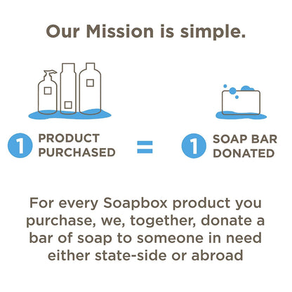 Soapbox Soap Hair Conditioner, Hydrating & Detangling Conditioner W/Vitamin E, Shea Butter & Activated Charcoal- Sulfate, Paraben & Silicone Free Vegan Hair Care for Dry Hair - 16Oz Pack of 3 Health & Beauty > Personal Care > Hair Care Soapbox   