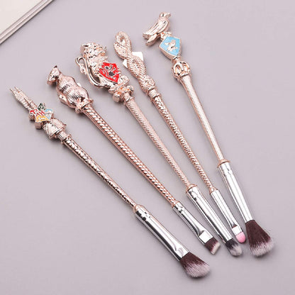 Potter Makeup Brushes, 5Sets Potter Makeup Brushes Magic for Foundation Eye Shadow Eyeliner Blending Pencil Lip Brush Beauty Tools Health & Beauty > Personal Care > Cosmetics > Cosmetic Tools > Makeup Tools LSKUIKDS   
