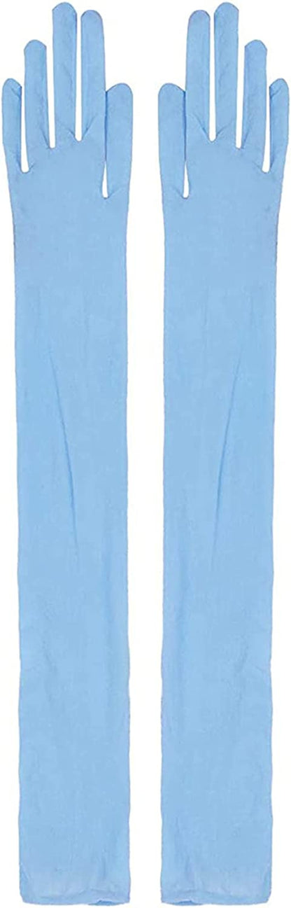 TAIKMD Women Mesh See through Evening Gloves Opera Length Glove Mittens Apparel & Accessories > Clothing Accessories > Gloves & Mittens TAIKMD   