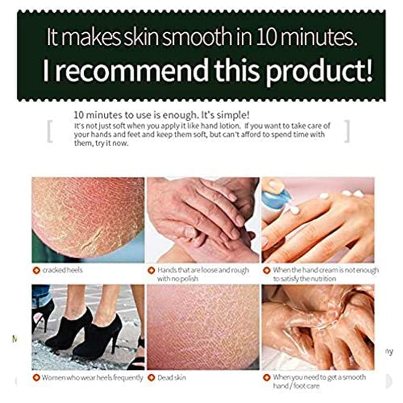 Epielle Moisturizing Hand & Foot Masks (Glove & Socks 12Pk) for Dry Hand, Dry & Cracked Heel Spa Masks Sunflower Seed Oil + Avocado Oil + Vitamin E | Skincare Gifts | Skincare Party Favors.. STOCKING STUFFERS!! Health & Beauty > Personal Care > Foot Care Epielle   