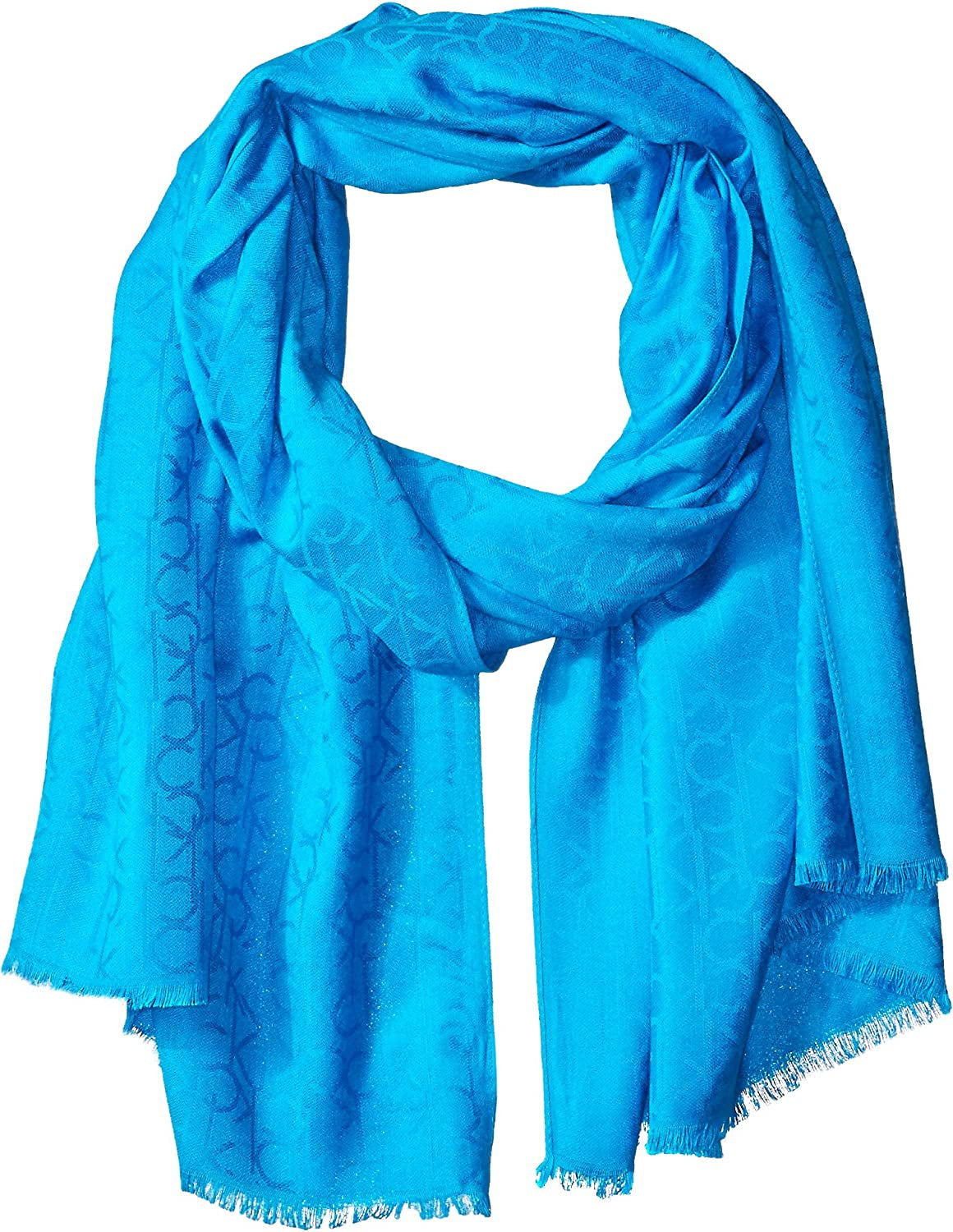Calvin Klein Women'S Pashmina Scarf Apparel & Accessories > Clothing Accessories > Scarves & Shawls Calvin Klein Blue Jay One Size 