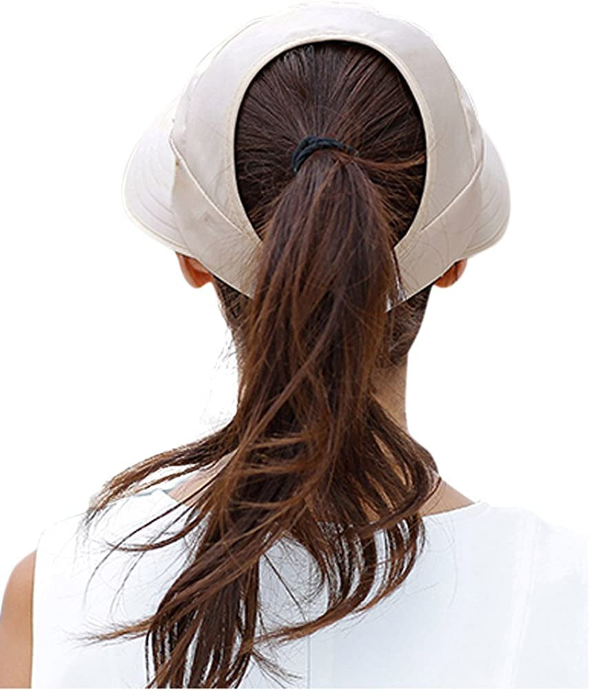 HINDAWI Sun Hats for Women Wide Brim Sun Hat UV Protection Caps Floppy Beach Packable Visor Apparel & Accessories > Clothing Accessories > Hats HINDAWI   