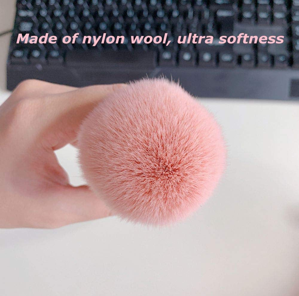 Nail Art Brush, NUOMAN Soft Nail Art Dust Remover Brush Long Handle Manicure Nail Art Tools for Acrylic or Makeup Powder Blush Brushes (Rose Gold) Health & Beauty > Personal Care > Cosmetics > Cosmetic Tools > Nail Tools NUOMAN   