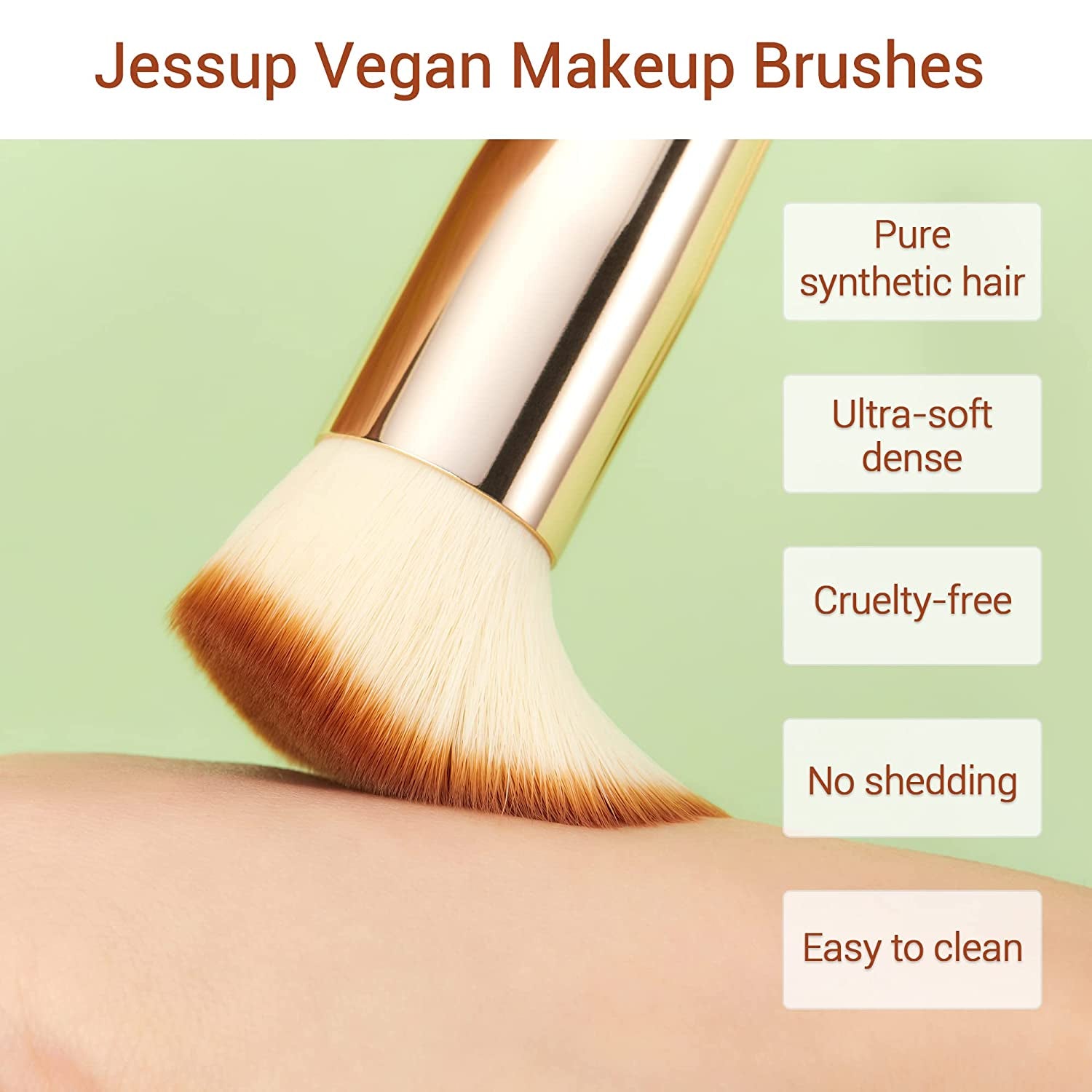 Jessup Brand 20Pcs Beauty Bamboo Professional Makeup Brushes Set Make up Brush Tools Kit Foundation Powder Brushes Eye Shader T145 Health & Beauty > Personal Care > Cosmetics > Cosmetic Tools > Makeup Tools Jessup   