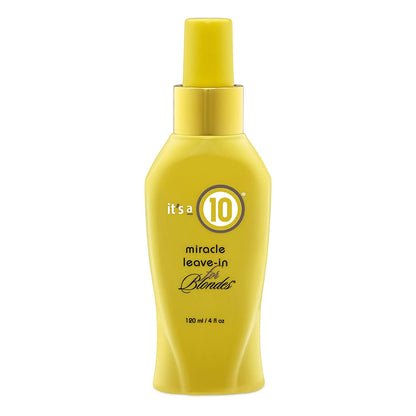It'S a 10 Haircare Miracle Leave-In for Blondes, 4 Fl. Oz. Health & Beauty > Personal Care > Hair Care It's a 10   