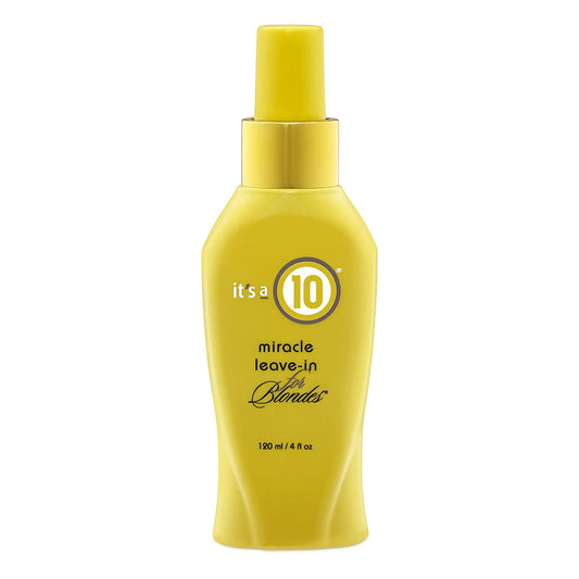 It'S a 10 Haircare Miracle Leave-In for Blondes, 4 Fl. Oz. Health & Beauty > Personal Care > Hair Care It's a 10   