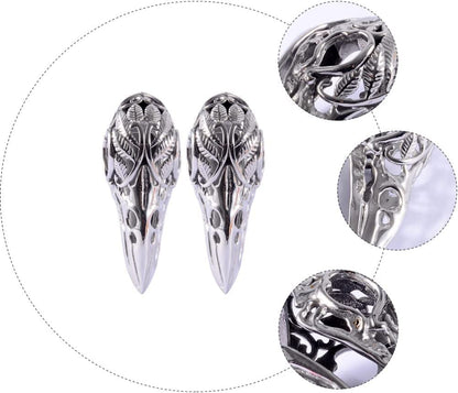 2PCS 9/16 14Mm Ear Hangers for Stretched Ears Bird Stainless Steel Ear Weights Expander Gauge Earrings for Body Piercing Jewelry Upgrade Plugs,Sliver,Steel Color,6.7X3.69Cm Apparel & Accessories > Jewelry > Body Jewelry Generic   